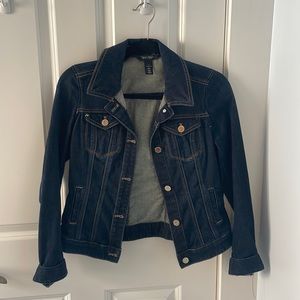White House Black Market denim jacket